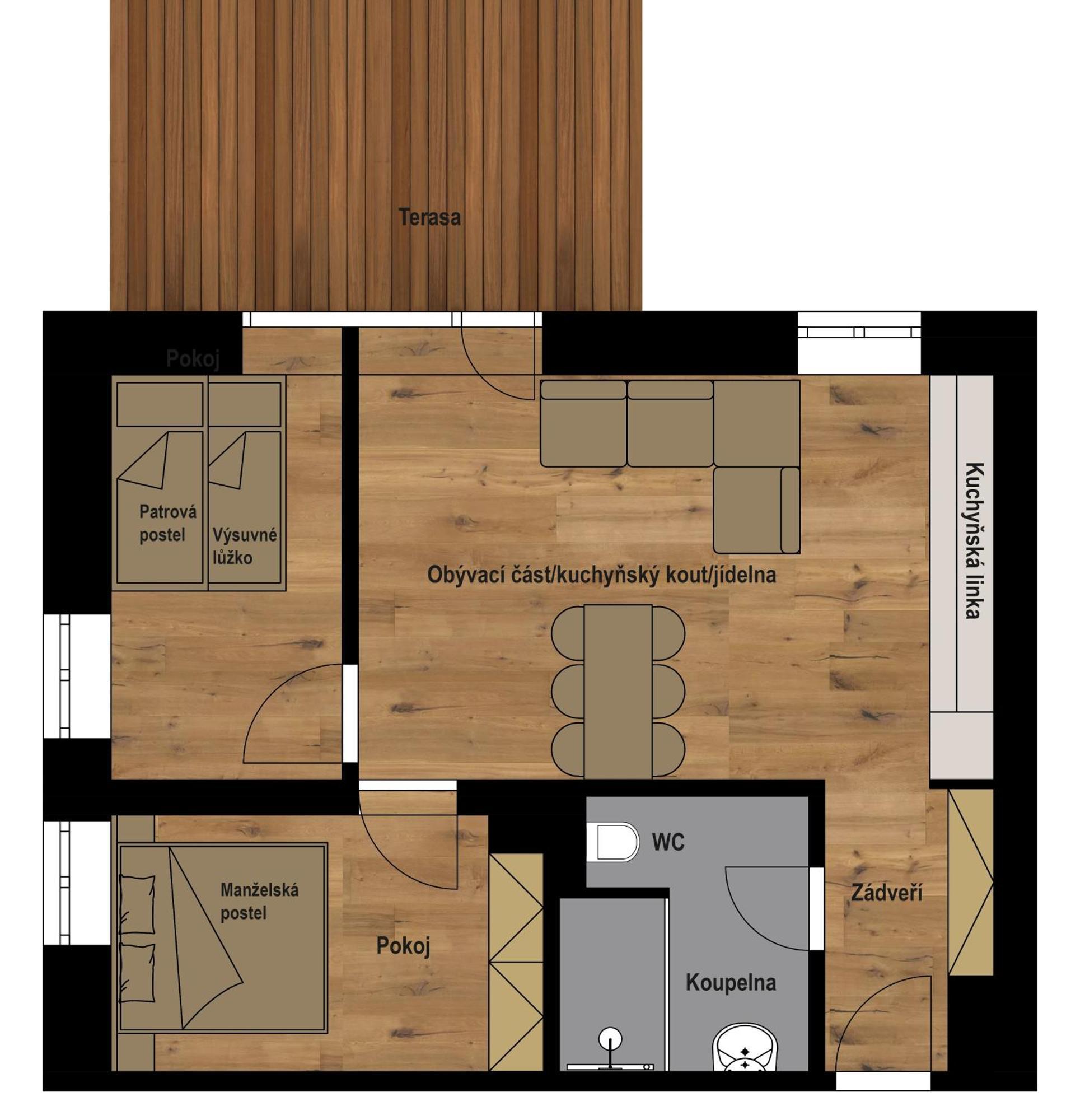 Apartmany Barth Holiday - Rezidence Maj Pec pod Sněžkou Habitación foto