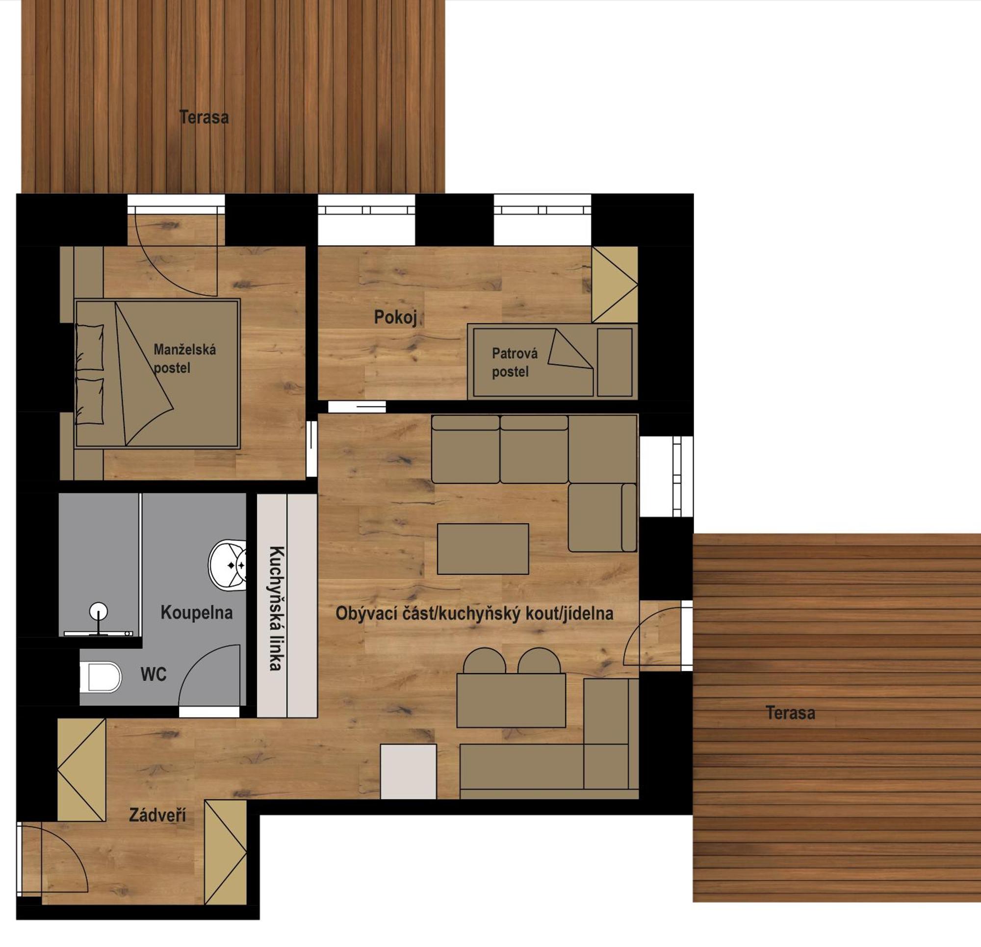 Apartmany Barth Holiday - Rezidence Maj Pec pod Sněžkou Habitación foto